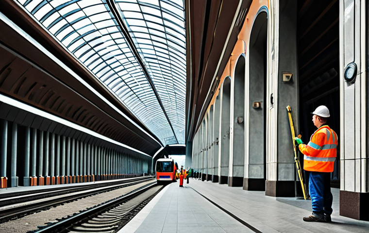 **
A bustling construction site in Moscow, with workers in hard hats overseeing the building of a modern metro station, fully clothed in appropriate work attire, safe for work, perfect anatomy, natural proportions, professional photography, high quality, focusing on the activity and urban environment.
**