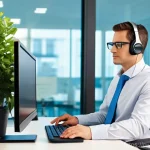 정책분석사와 최적의 업무 환경 조성 - **Prompt 1: The Ergonomic Analyst's Haven**
    A highly focused political analyst, mid-career, sits...