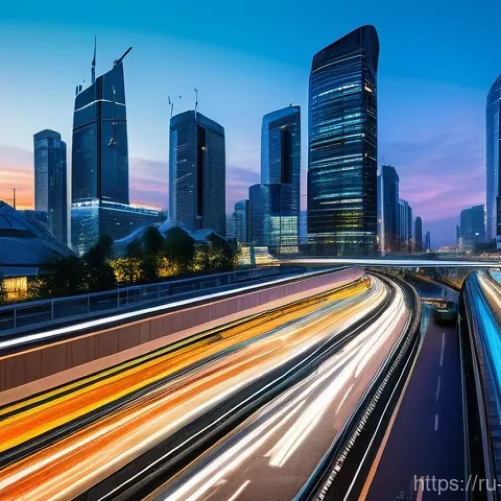 정책분석사와 공공 데이터 활용과 정책 사례 - **Prompt:** "A vibrant, panoramic cityscape at dawn, with futuristic, transparent data overlays high...