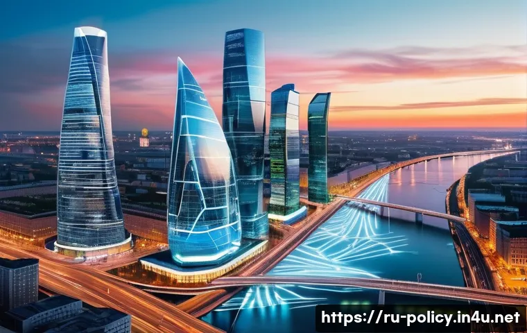 정책분석사와 데이터 활용의 실제 - **Prompt:** A visually rich, futuristic scene depicting the integration of advanced data analytics a...
