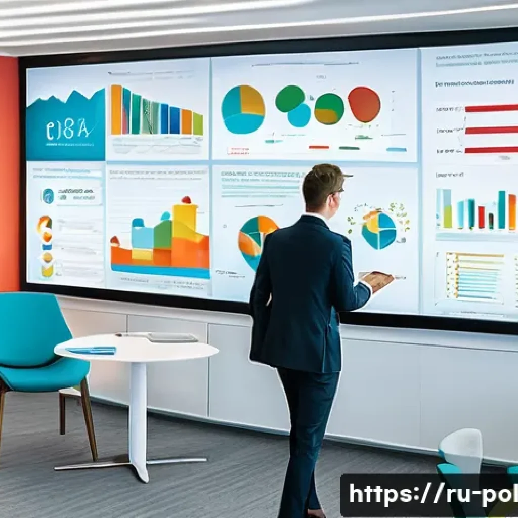 정책분석사와 데이터 분석 성공 사례 연구와 정책의 연계성 - A modern government office environment with diverse policymakers and data analysts collaborating aro...