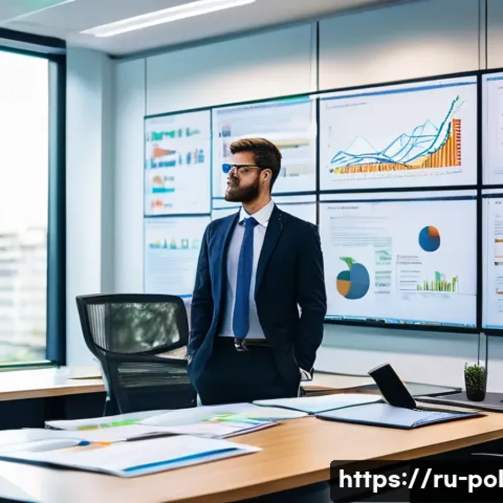 정책분석사로 일하기 위해 필요한 자격 - A professional government policy analyst in a modern office environment, analyzing large datasets di...