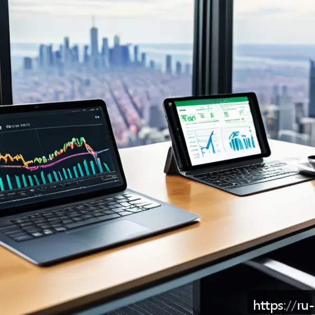 정책분석사와 최신 정책 트렌드 - A modern political analyst workspace featuring a sleek laptop displaying interactive data dashboards...